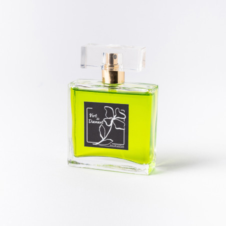 Eau de parfum vert de diamant