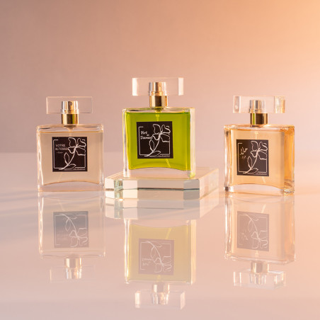 Eau de parfum vert de diamant