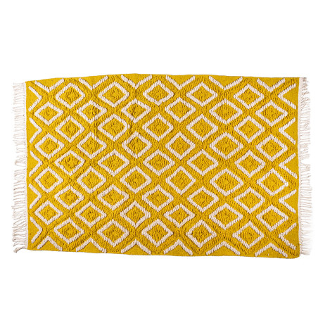 Tapis Jaune moutarde Moyen