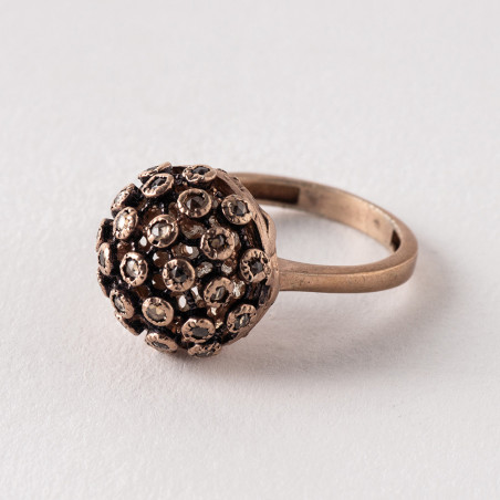 Bague chichkhan motif bombe