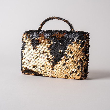 Sac à main en sequin reversible