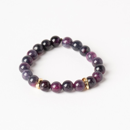 Bracelet purpurite foncé