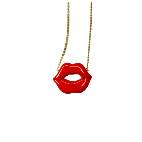 Collier bouche Marilyn Monroe