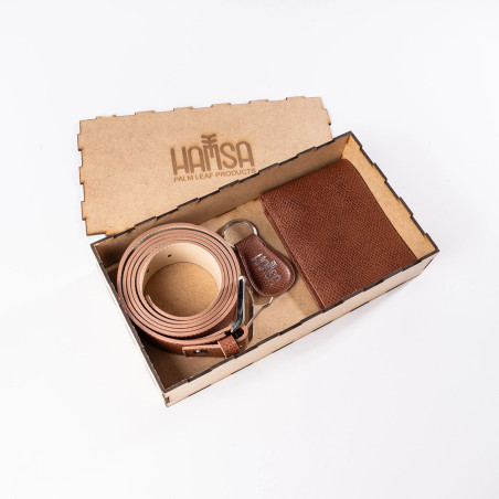 Coffret Cadeau marron