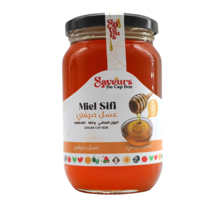 Miel Sifi 500G Les Saveurs du Cap Bon