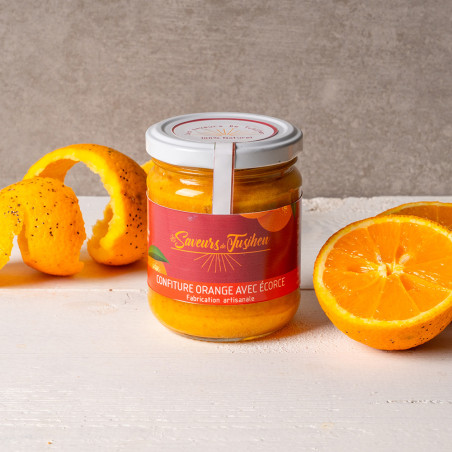 Confiture Orange Avec Écorce 200G