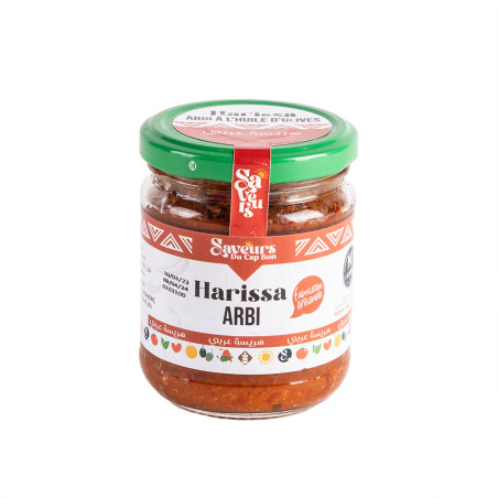 Harissa Arbi À L'Huile D'Olive 180g