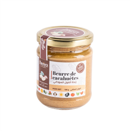 Beurre De Cacahuètes Nature 190g 