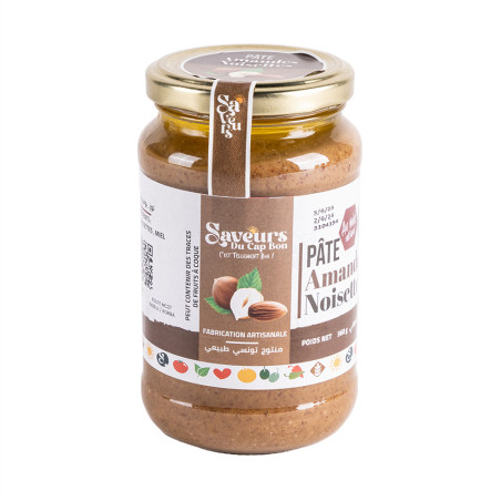 Pate Amandes Noisettes Au Miel 360g