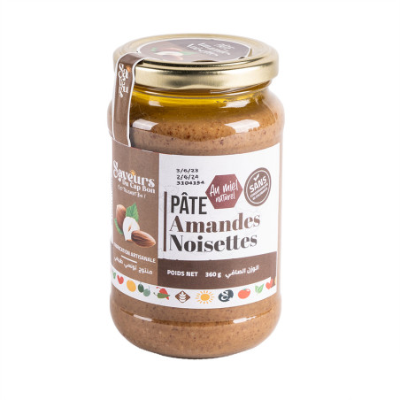 Pate Amandes Noisettes Au Miel 360g