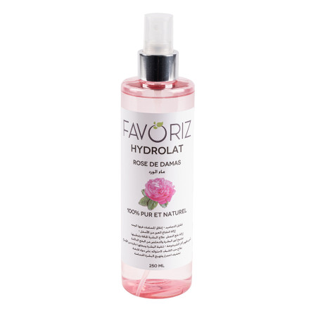 Hydrolat Rose de Damas 100% naturel